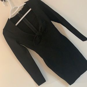 Marciano bodycon dress with bow